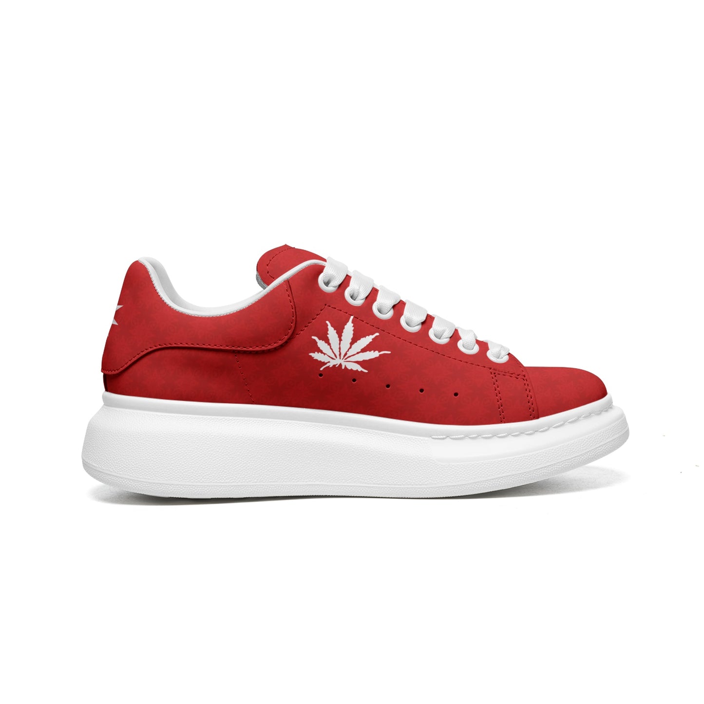 FROSTED BLOOD - Infinite Universe - Unisex Non Slip Lace Up Faux Leather Sneakers