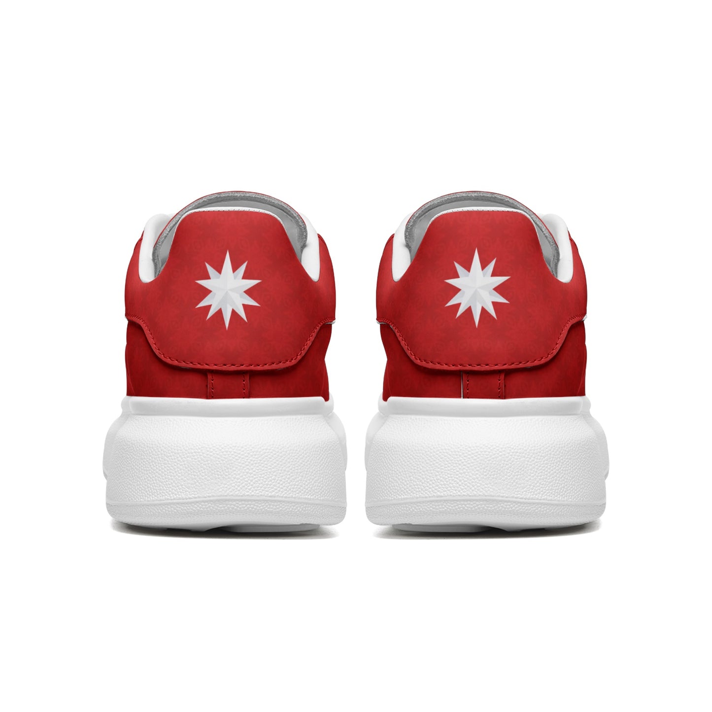 FROSTED BLOOD - Infinite Universe - Unisex Non Slip Lace Up Faux Leather Sneakers
