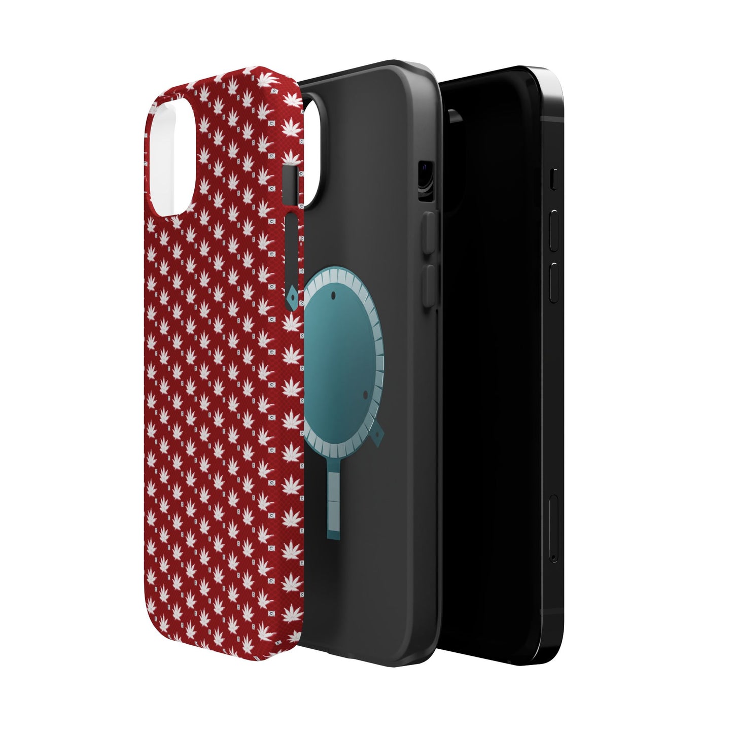 DARK BLOOD FROSTED ICED DIAMOND Infinite Universe Magnetic Impact-Resistant Cases