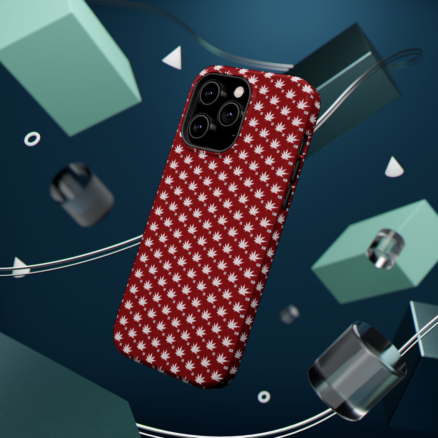 DARK BLOOD FROSTED ICED DIAMOND Infinite Universe Magnetic Impact-Resistant Cases