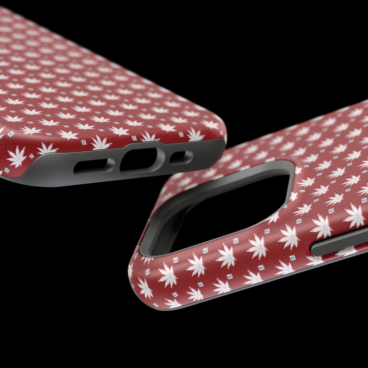 DARK BLOOD FROSTED ICED DIAMOND Infinite Universe Magnetic Impact-Resistant Cases