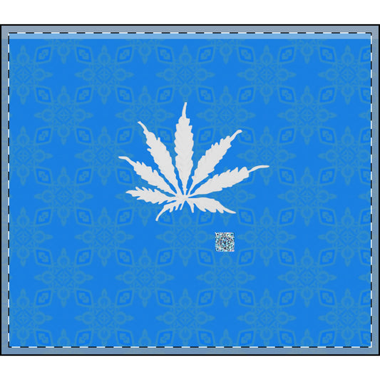 Sapphire BLUE-ICE Infinite Universe Velveteen Plush Blankets