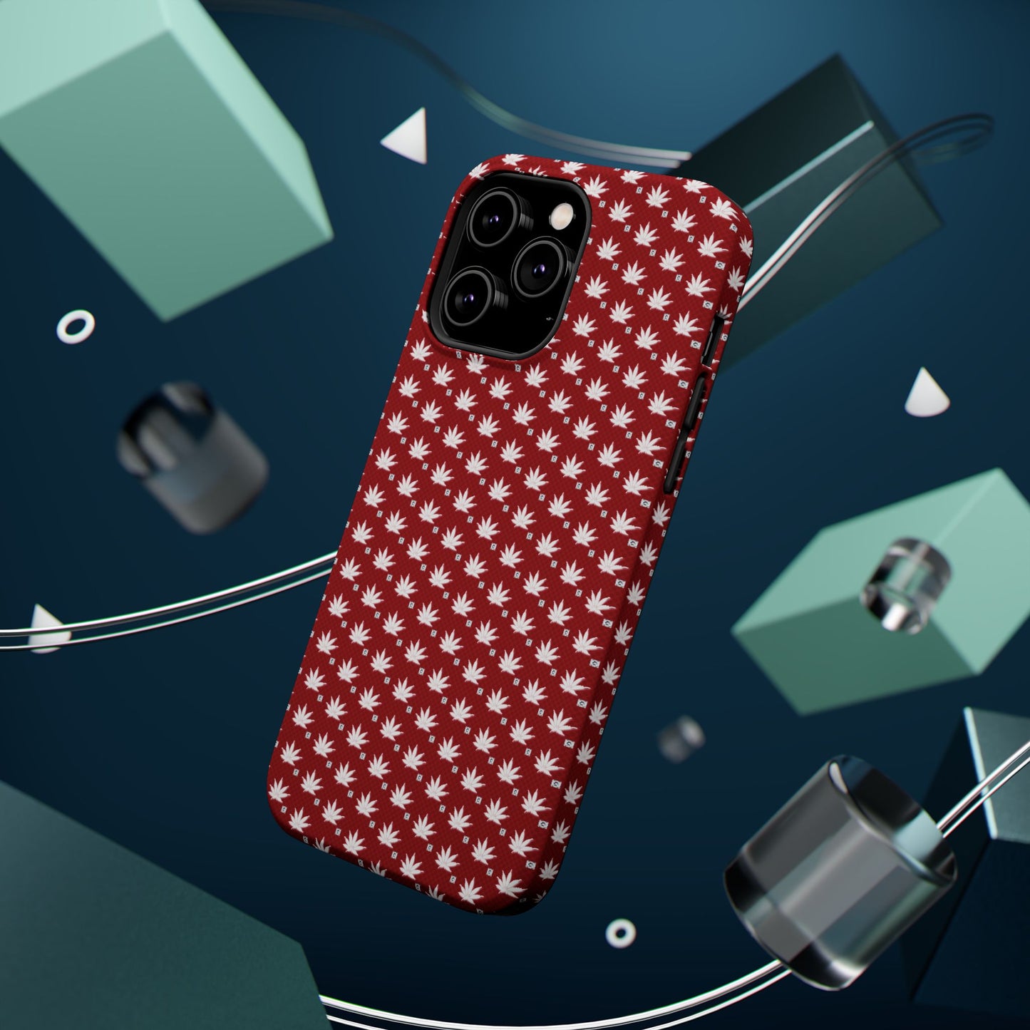DARK BLOOD FROSTED ICED DIAMOND Infinite Universe Magnetic Impact-Resistant Cases