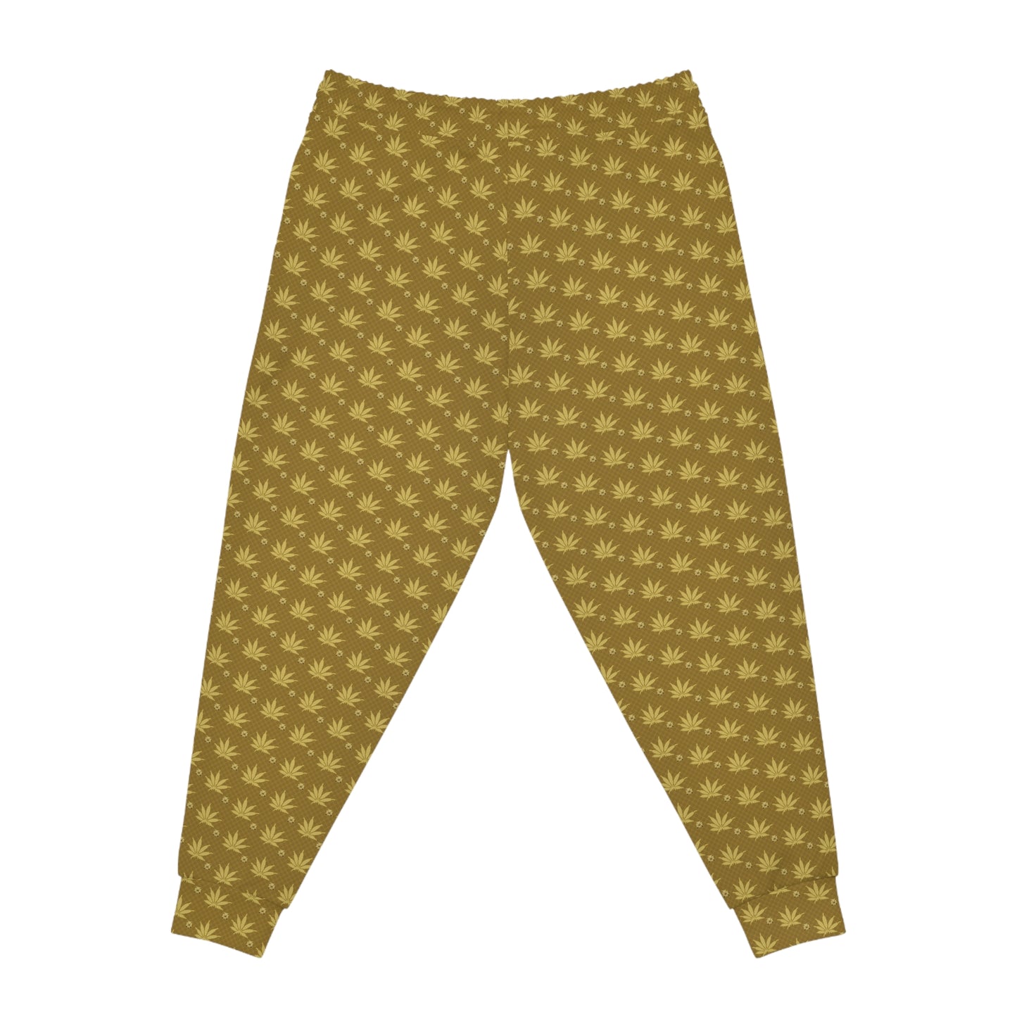 DOUBLE GOLD BANK FORTKNOXX Infinite Universe Leafy Pattern Athletic Joggers