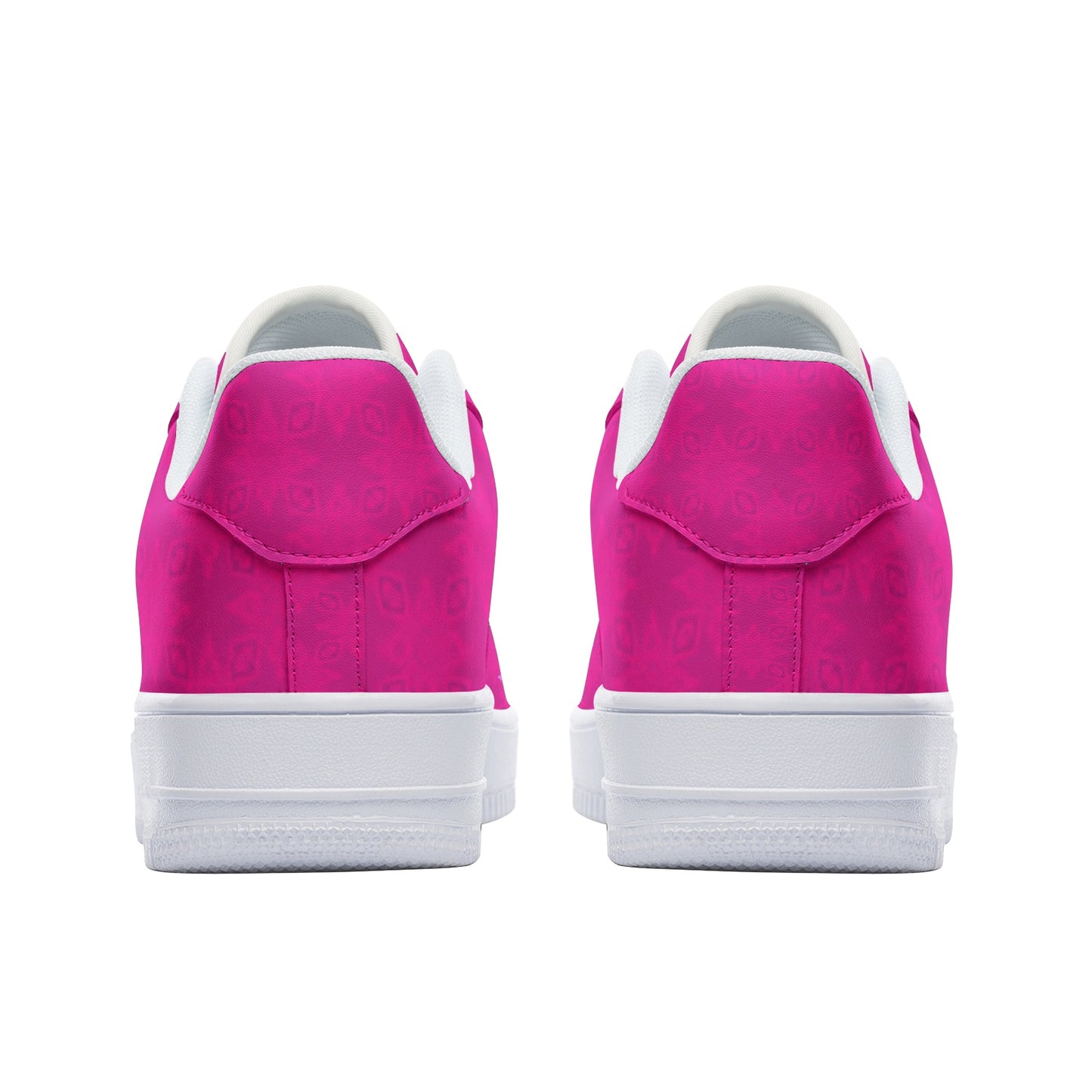 Flaming Infinite Universe Unisex Low Top Leather Sneakers