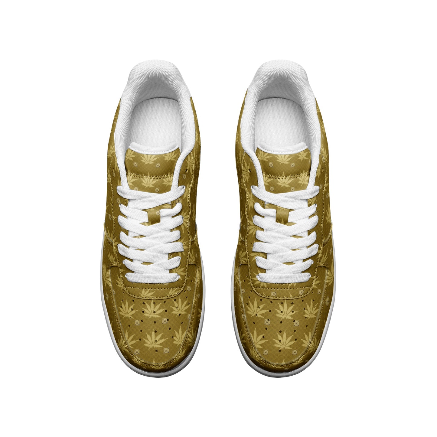 DOUBLE GOLD BANK FORTKNOXX Infinite Universe Unisex Low Top Leather Sneakers