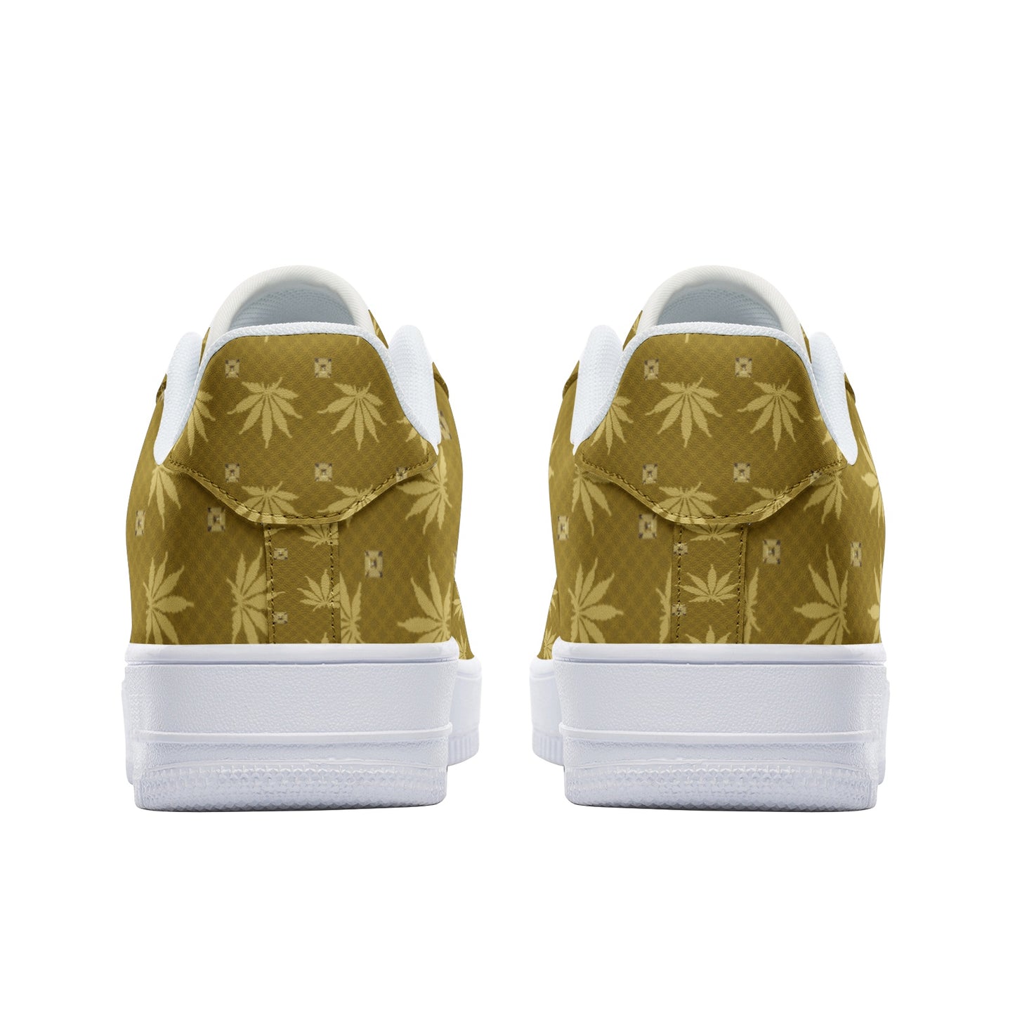 DOUBLE GOLD BANK FORTKNOXX Infinite Universe Unisex Low Top Leather Sneakers