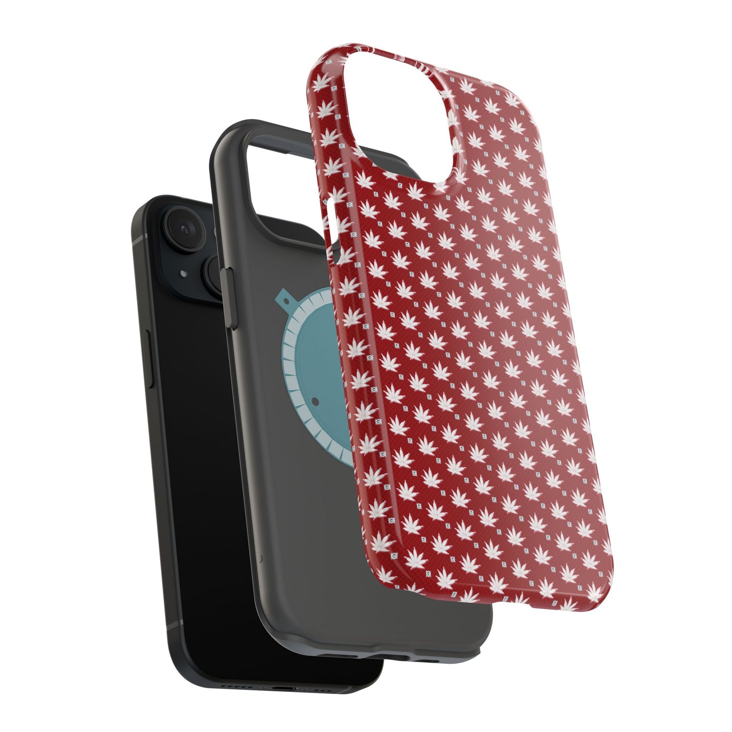 DARK BLOOD FROSTED ICED DIAMOND Infinite Universe Magnetic Impact-Resistant Cases