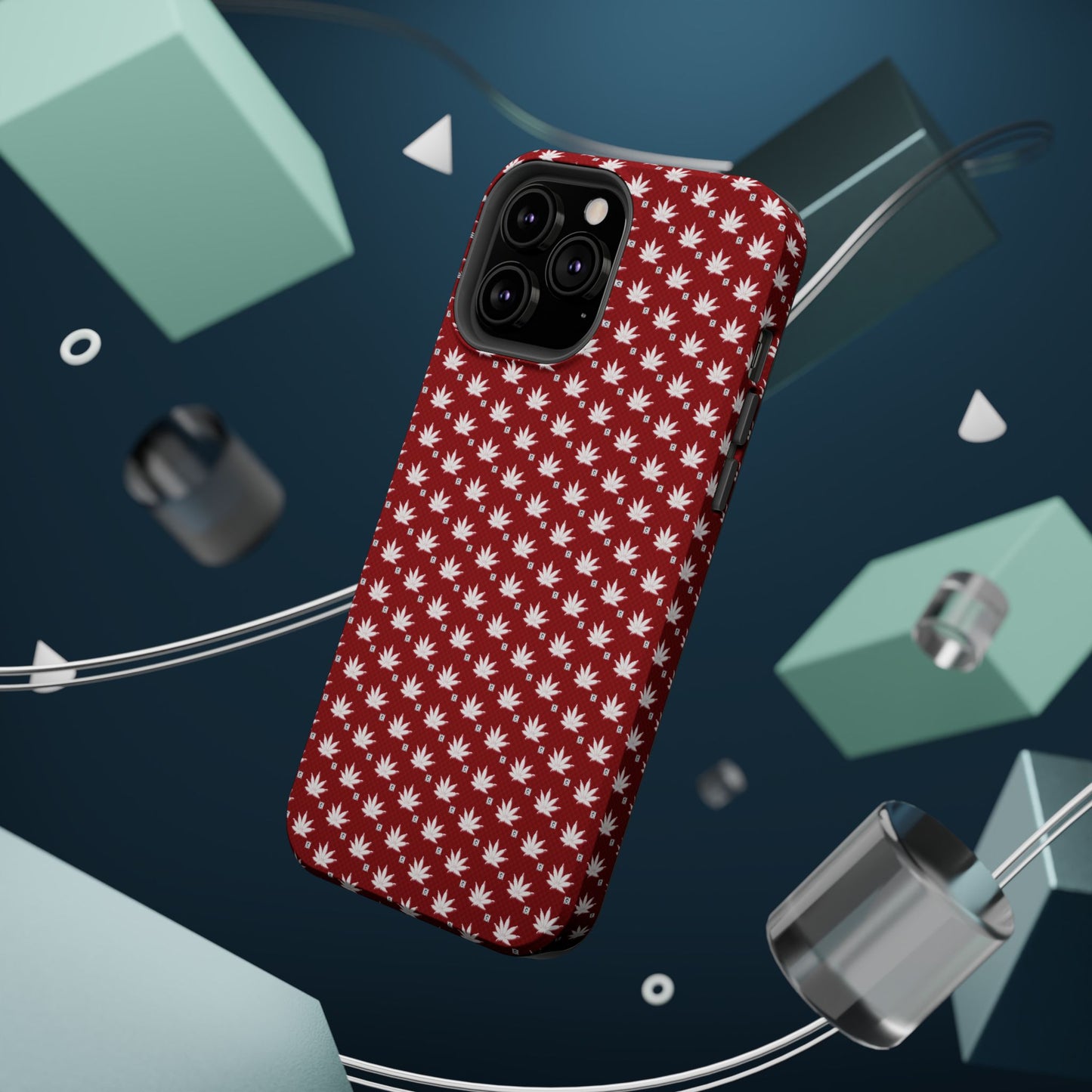 DARK BLOOD FROSTED ICED DIAMOND Infinite Universe Magnetic Impact-Resistant Cases