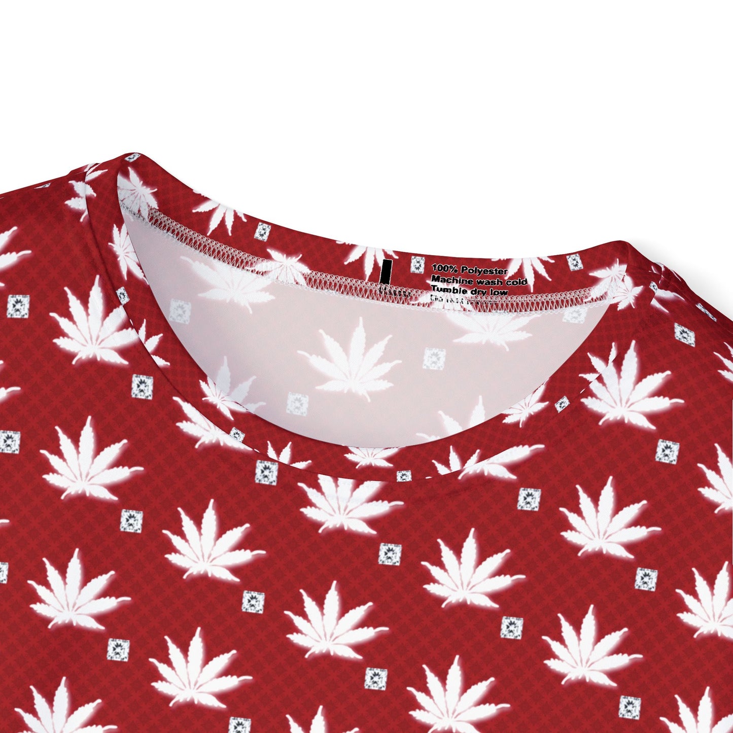 BLOOD FROSTED ICED DIAMOND Men's Leaf Print Jersey Tee - Trendy Sports Shirt for Active Lifestyle, Casual Wear, Summer Outfits, Gift for Him