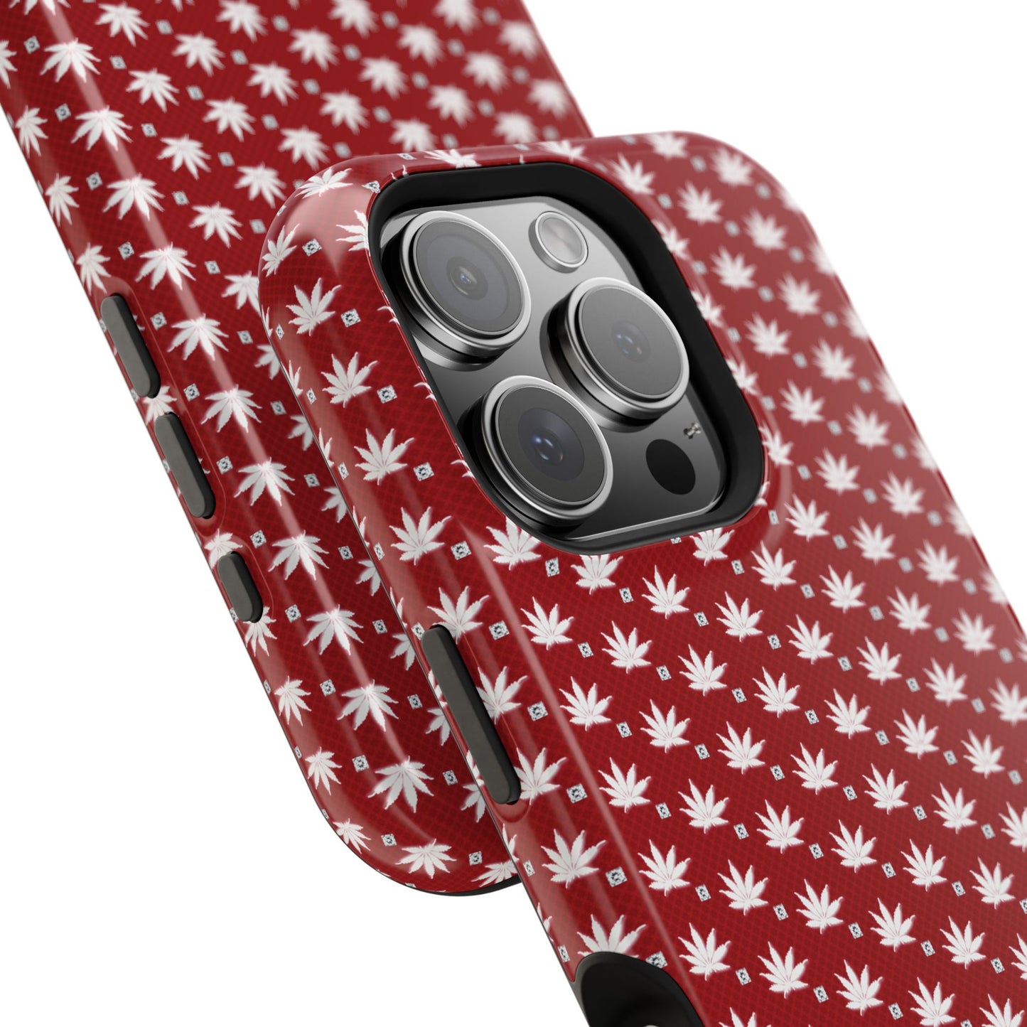 DARK BLOOD FROSTED ICED DIAMOND Infinite Universe Magnetic Impact-Resistant Cases