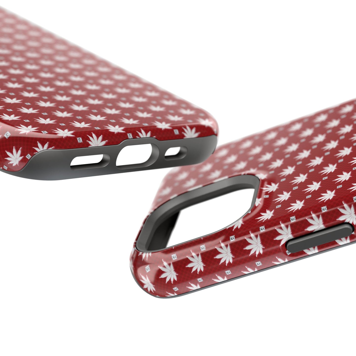 DARK BLOOD FROSTED ICED DIAMOND Infinite Universe Magnetic Impact-Resistant Cases