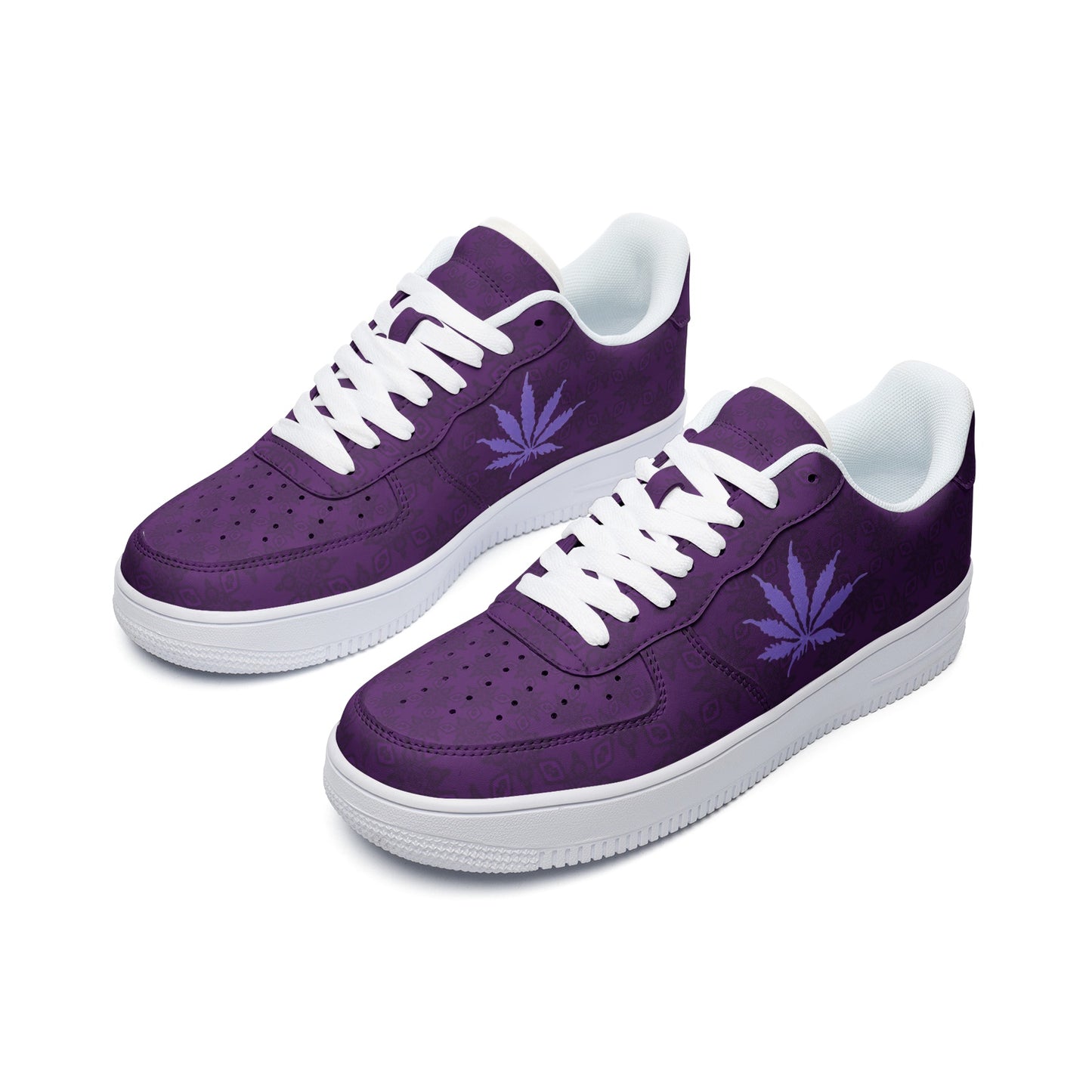 Rich1 Infinite Universe Unisex Low Top Leather Sneakers