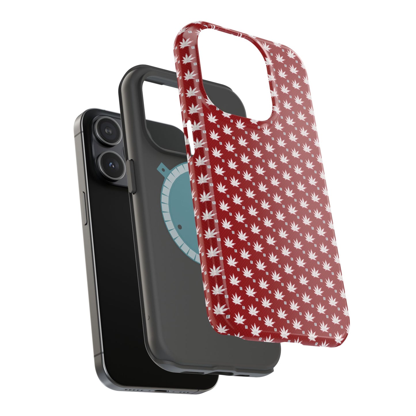DARK BLOOD FROSTED ICED DIAMOND Infinite Universe Magnetic Impact-Resistant Cases