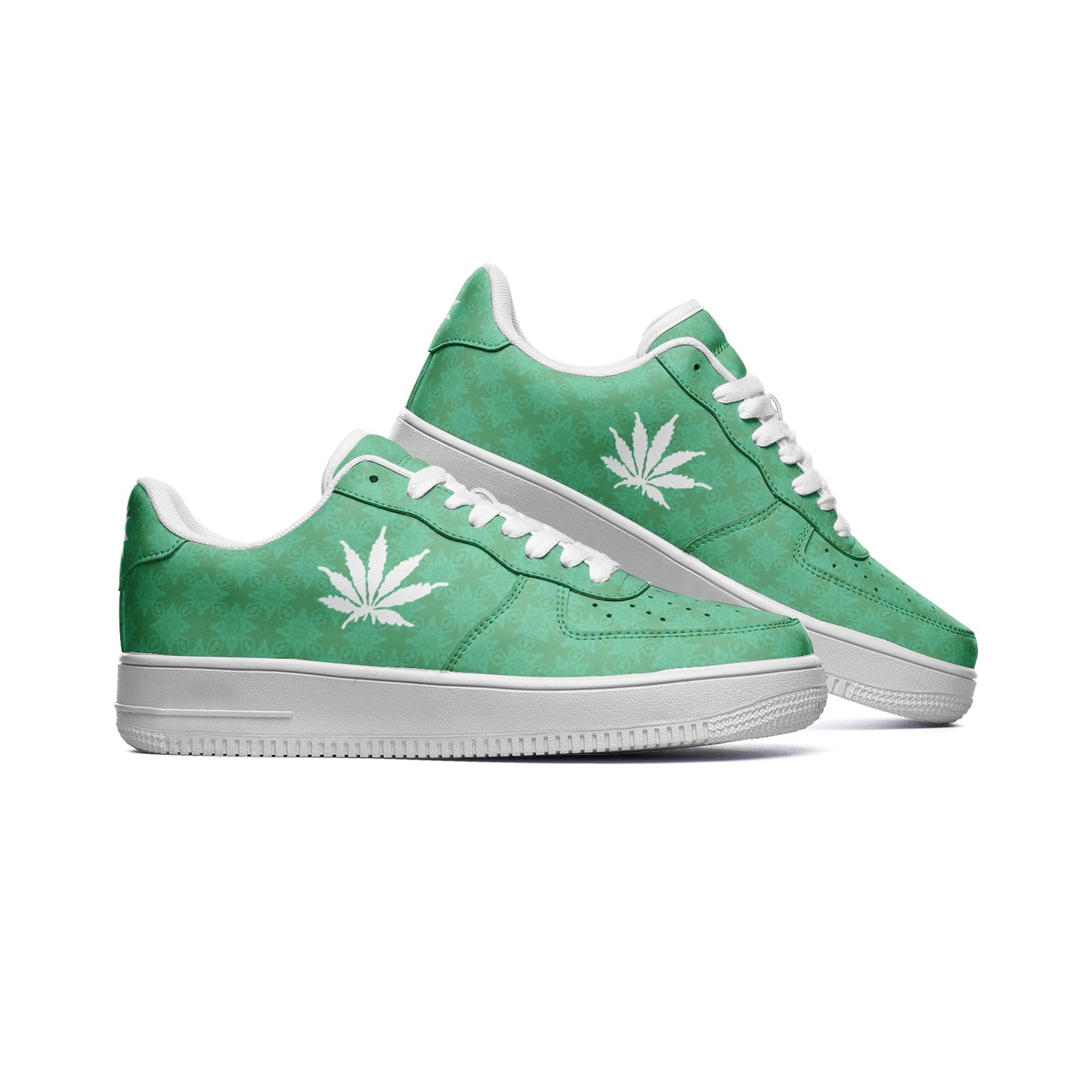 FROSTED Aurora - Infinite Universe - Unisex Low Top Leather Sneakers