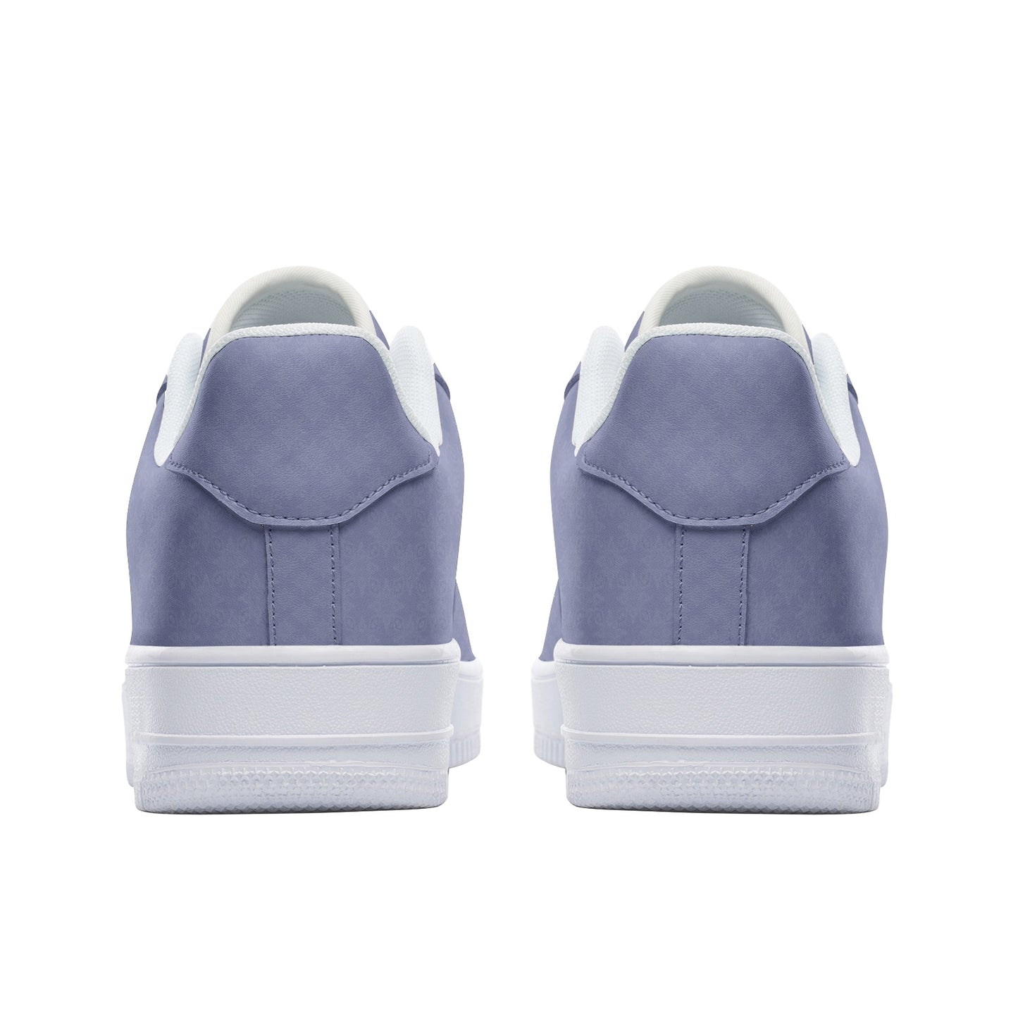 FROST True Purple Infinite Universe Unisex Low Top Leather Sneakers
