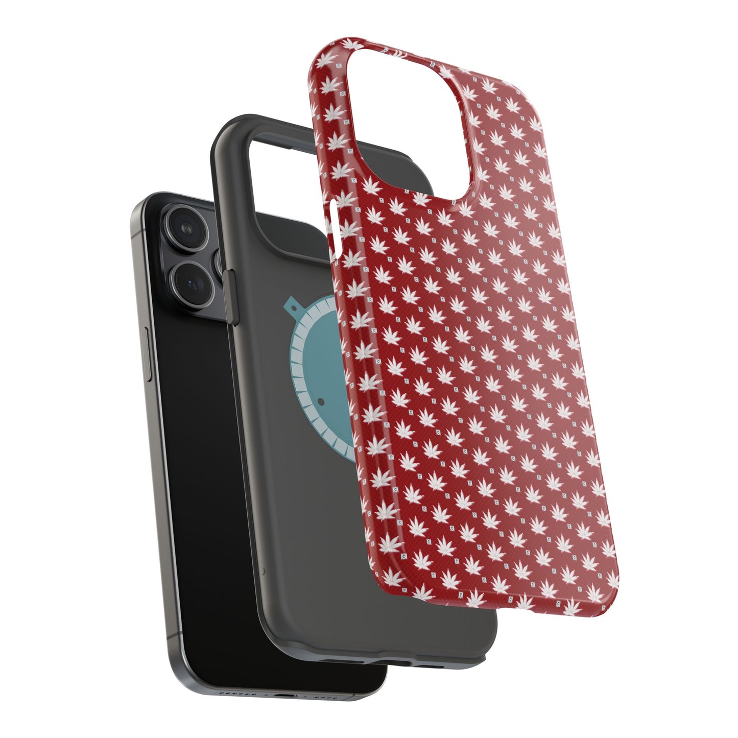 DARK BLOOD FROSTED ICED DIAMOND Infinite Universe Magnetic Impact-Resistant Cases