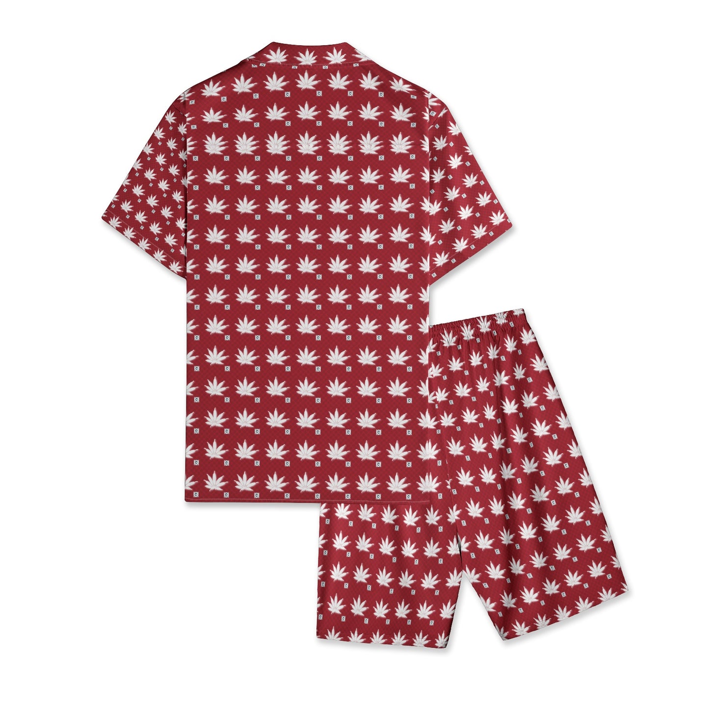 BLOOD FROSTED ICED DIAMOND Men's All-Over-Print Hawiian Shirt Sets