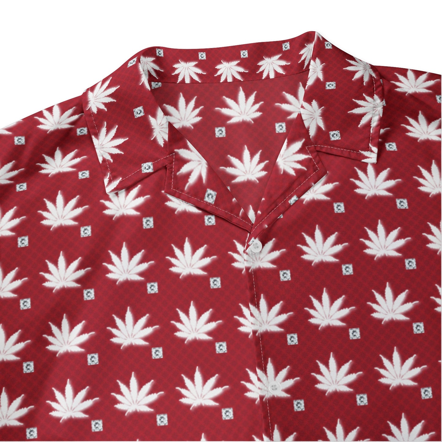 BLOOD FROSTED ICED DIAMOND Men's All-Over-Print Hawiian Shirt Sets