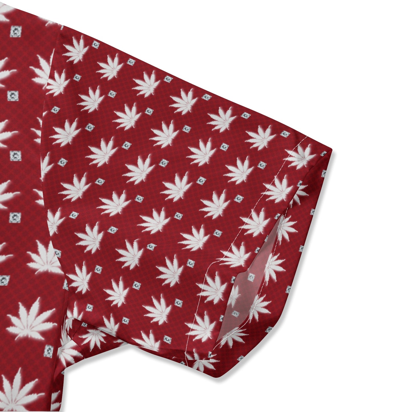 BLOOD FROSTED ICED DIAMOND Men's All-Over-Print Hawiian Shirt Sets