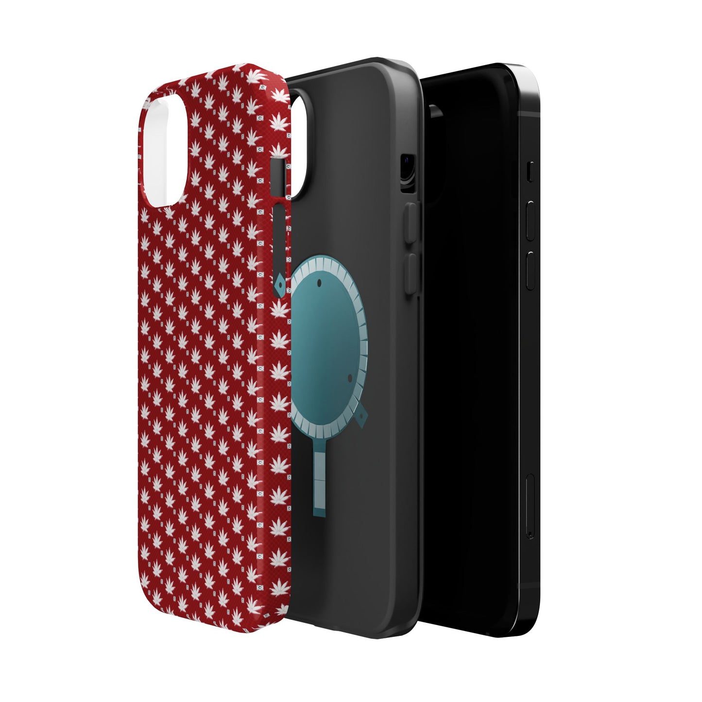 DARK BLOOD FROSTED ICED DIAMOND Infinite Universe Magnetic Impact-Resistant Cases