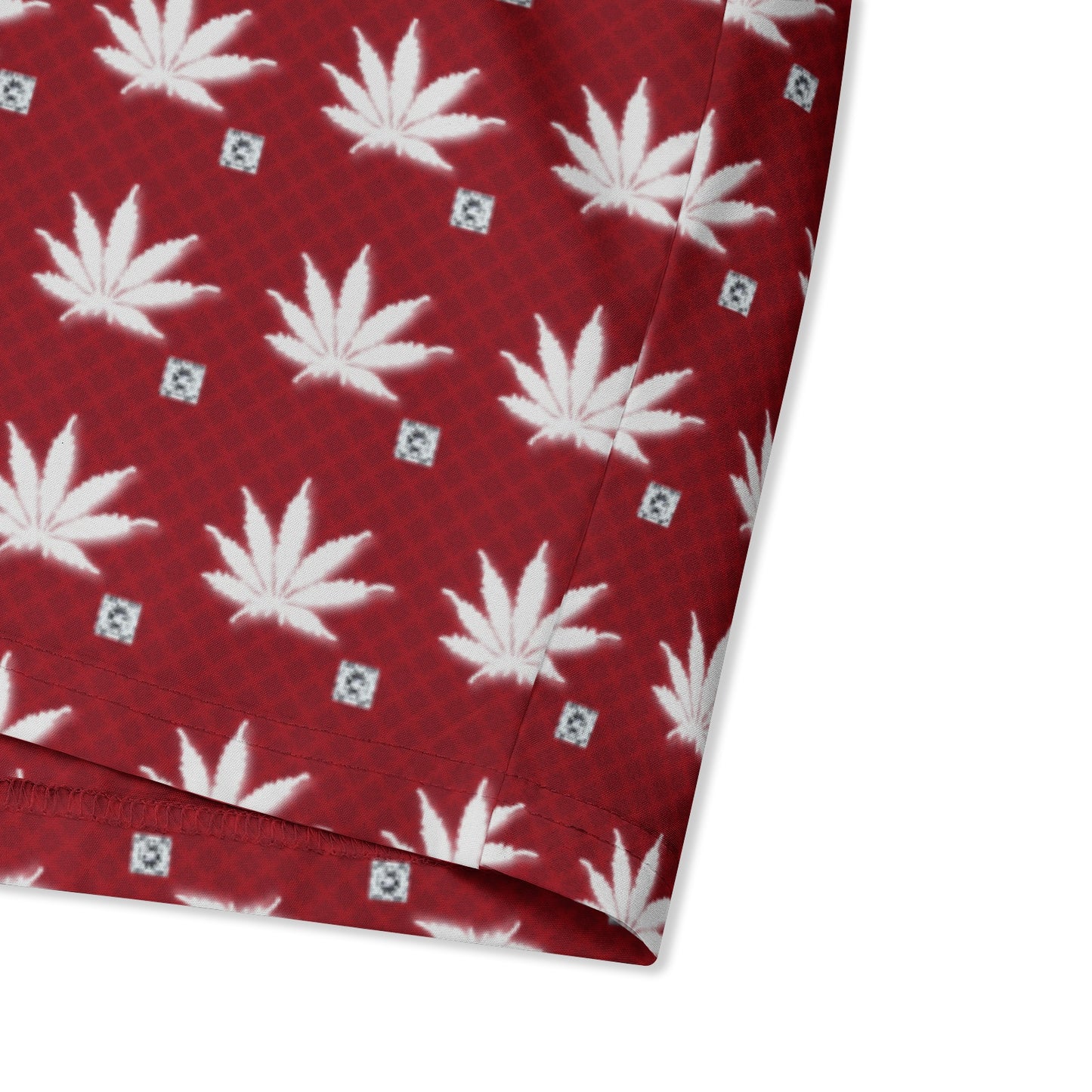 BLOOD FROSTED ICED DIAMOND Men's All-Over-Print Hawiian Shirt Sets