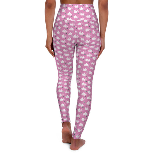 NEW PINK ICED DIAMOND Infinite Universe High-Waisted Yoga Leggings — Comfortable Workout Tights