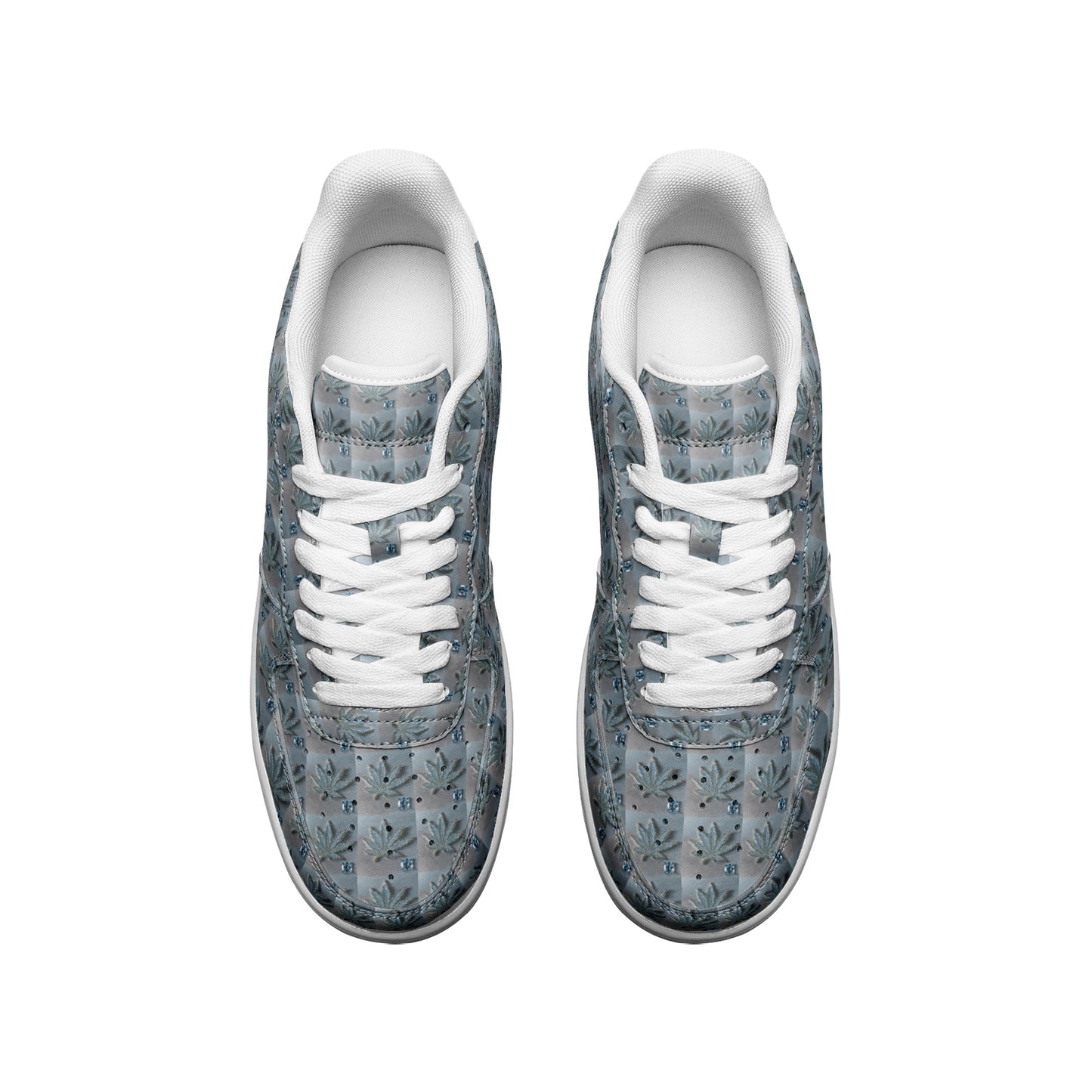 FILTHY RICH SKY ICED DIAMOND Infinite Universe Unisex Low Top Leather Sneakers