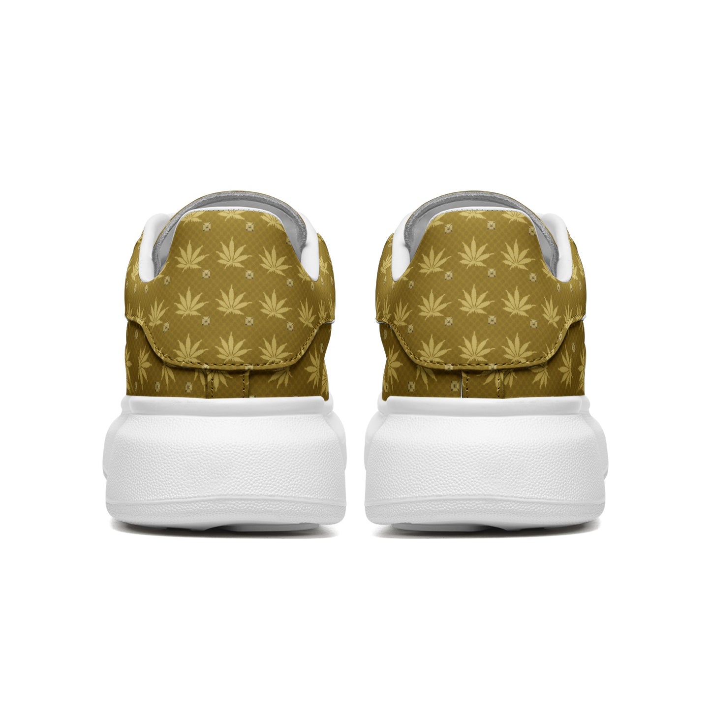 DOUBLE GOLD BANK FORTKNOXX Infinite Universe Unisex Non Slip Lace Up Faux Leather Sneakers