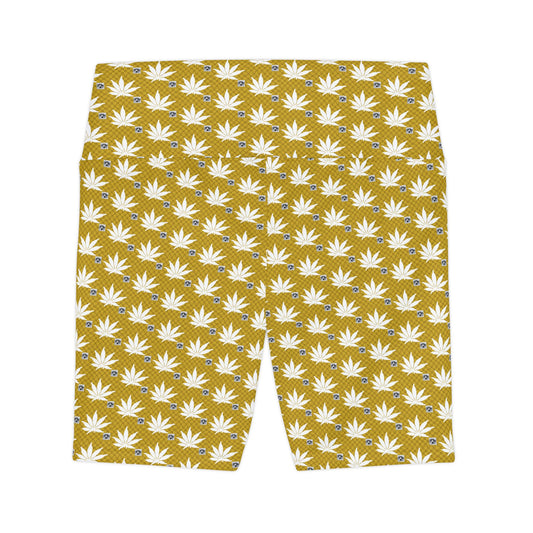 NEW GOLD ICED DIAMOND infinite Universe Women's Workout Shorts
