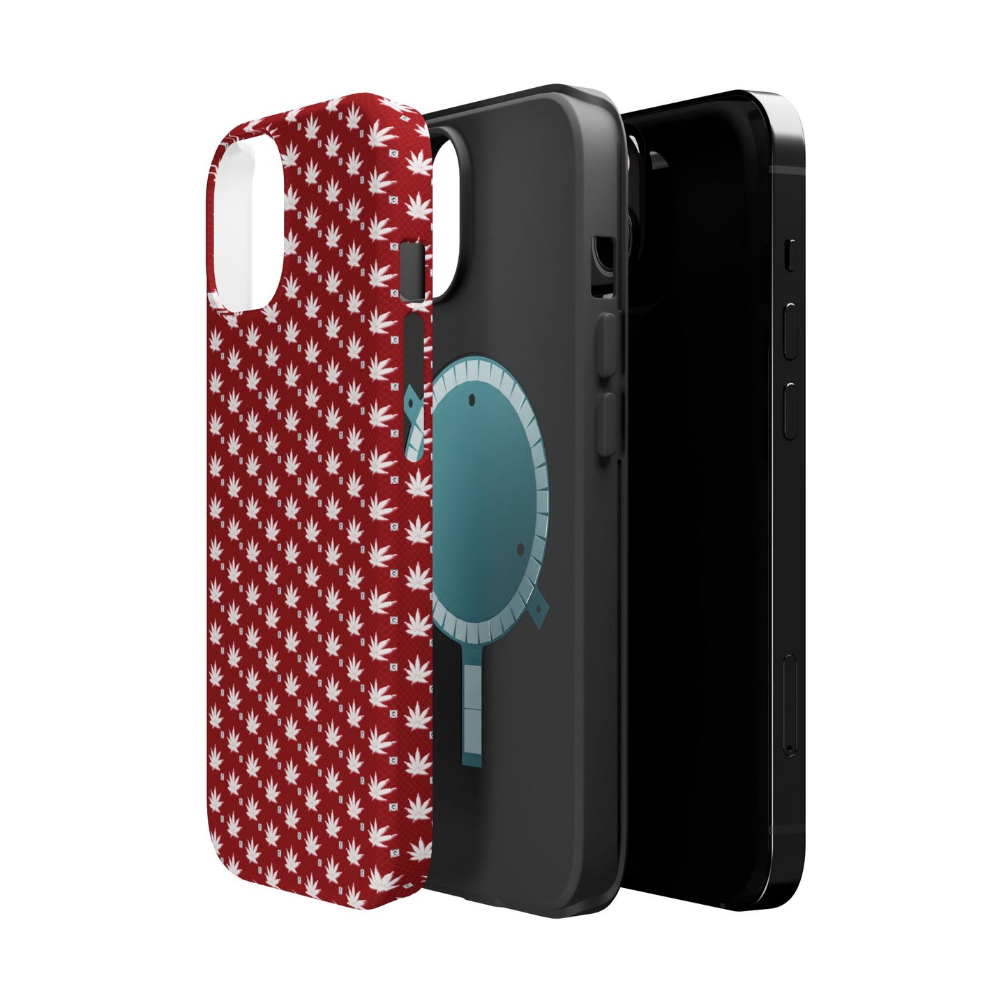 DARK BLOOD FROSTED ICED DIAMOND Infinite Universe Magnetic Impact-Resistant Cases