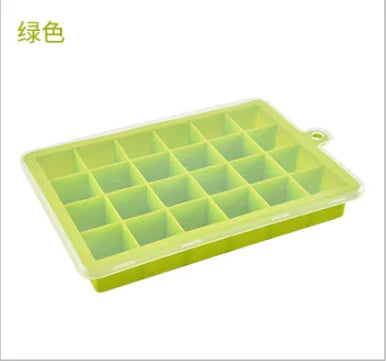 Whiskey Cocktails Kitchen Tools Accessories Ice MoldSilicone Ice Cube Maker Trays with Lids for Freezer Icecream Cold Drinks