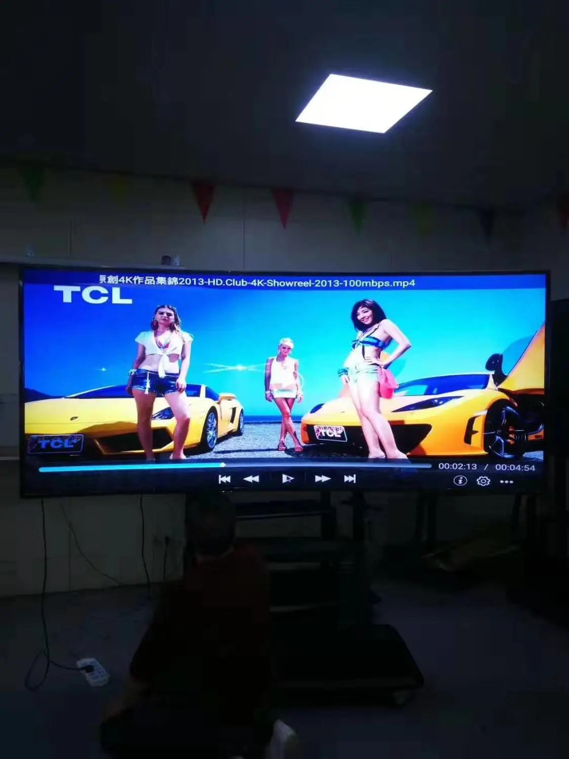 120 inch curved screen 4K monitor display multi languages TV wifi KTV TV Android OS smart led television TV