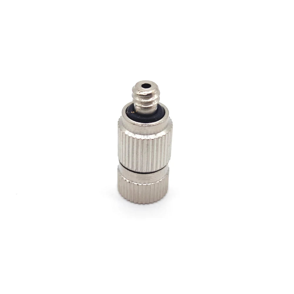 100pcs 3/16'' High Pressure Threaded Brass Fog Mist Nozzle E110