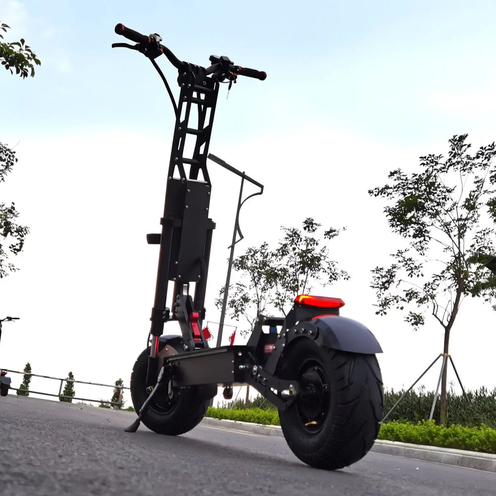 13inch 6000W Electric Bike with 85km/h 90-150kms range Dual motor electric scooter e Bike Fat tire E Scooter