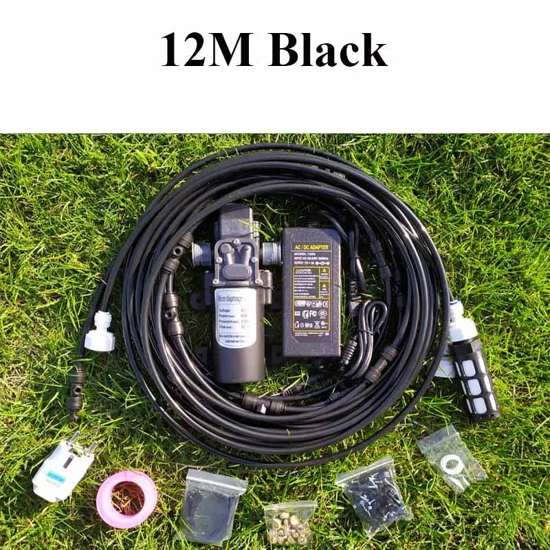 12V Misting Pump 160PSI High Pressure Booster Diaphragm Water Sprayer Fog Machine Nebulizer Atomizer Mister Line