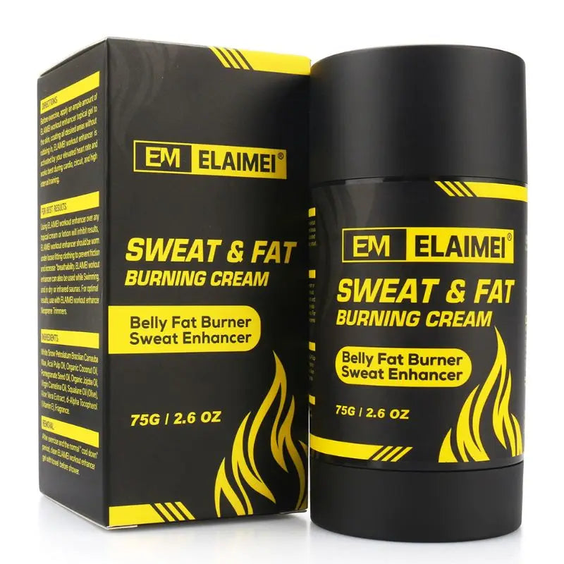 75g Slimming Cream Belly Fat Burner Sweat Enhancer Burning Weight Loss Abdomen Abdominal Muscle for Men and Women