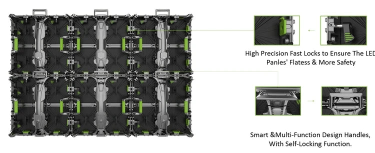 XR Virtual Production Studio HD Indoor Filming LED Wall P2.6 500x500mm Display Panel