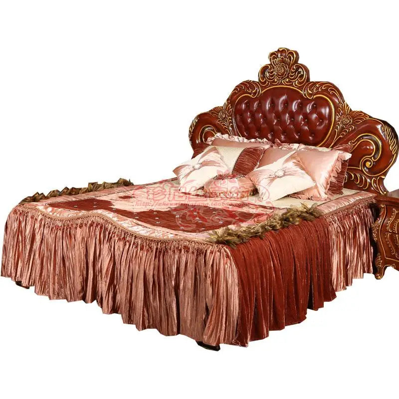10Pcs High-end Blanket Patchwork Double Bed Skirt Bed Linen Euro Bedclothes For Bedroom Bed Cover Quilt Duvets