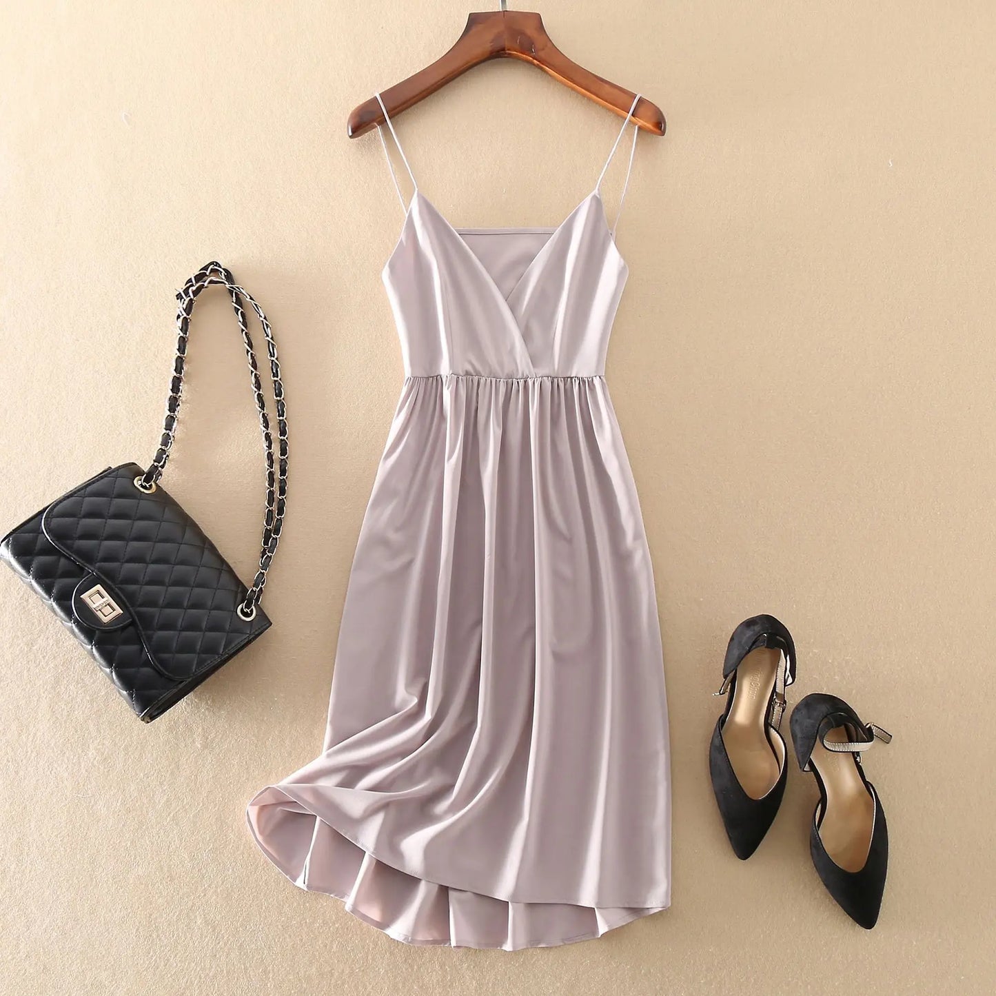 Women Dress Vintage Summer Clothes 2021 Boho 100% Real Silk Long Vestidos Ladies Maxi Dresses + Top Woman Robe Mujer 8015