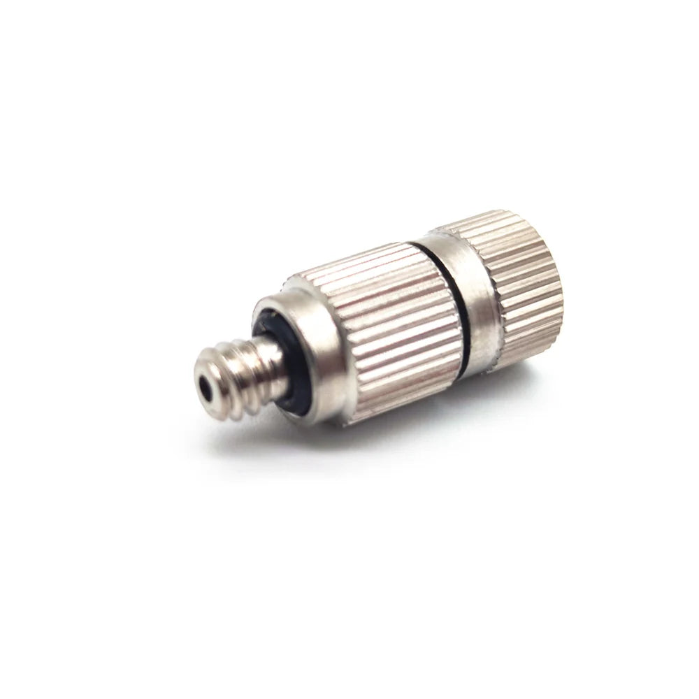 100pcs 3/16'' High Pressure Threaded Brass Fog Mist Nozzle E110