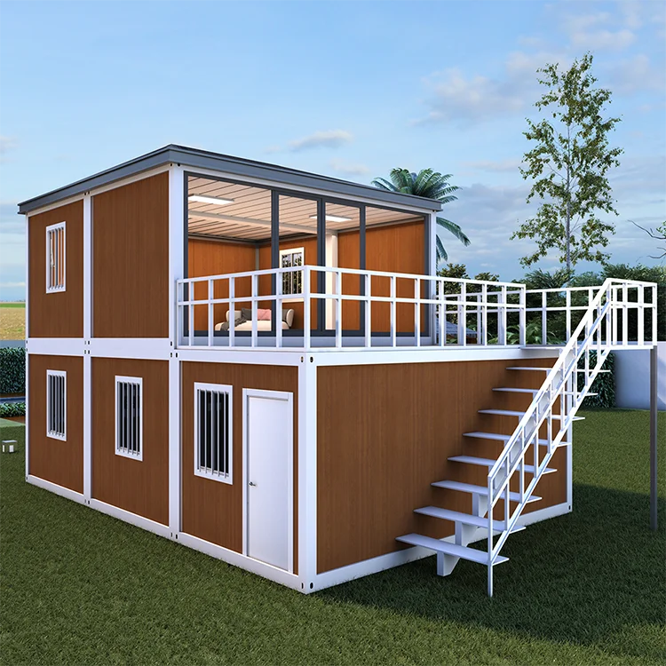 Easy assembly and disassembly 20ft design 40ft modular prefab storage shipping container homes bar for sale