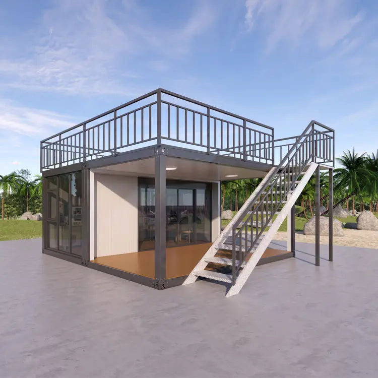 Easy assembly and disassembly 20ft design 40ft modular prefab storage shipping container homes bar for sale