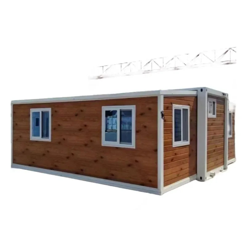 Extended Foldable Prefab Container Homes/40ft Folding Living Container/expandable Cabin Foldable Container House for Sale