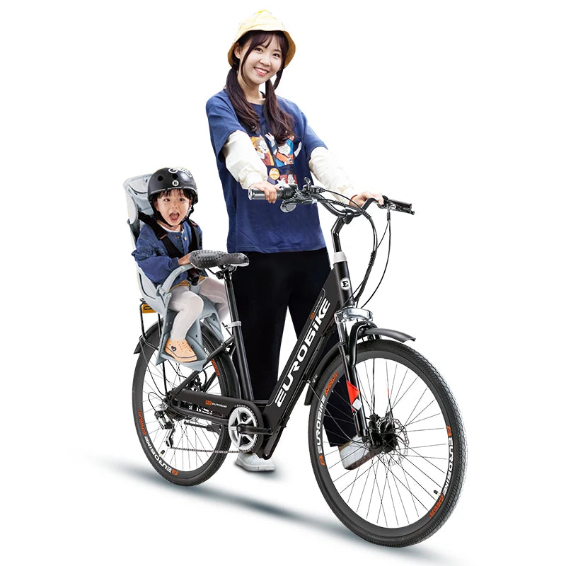 26inch Electric Mountain Bike 7 Variable Speed Electric Bicycle Hidden Battery Waterproof Anti Theft E Bike