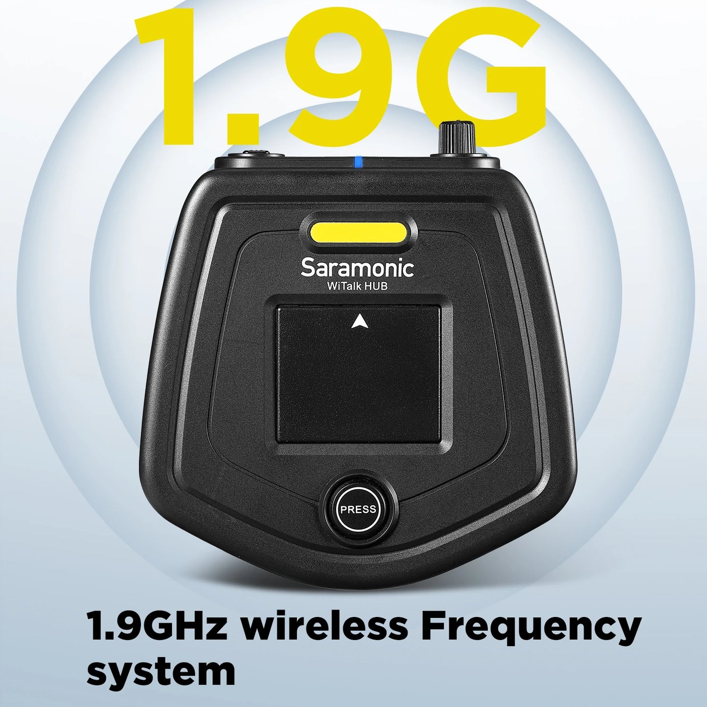 Saramonic Witalk WT9S Full Duplex Wireless Intercom Headset System Marine Communication Headset Boat Coaches Teamwork Microphone