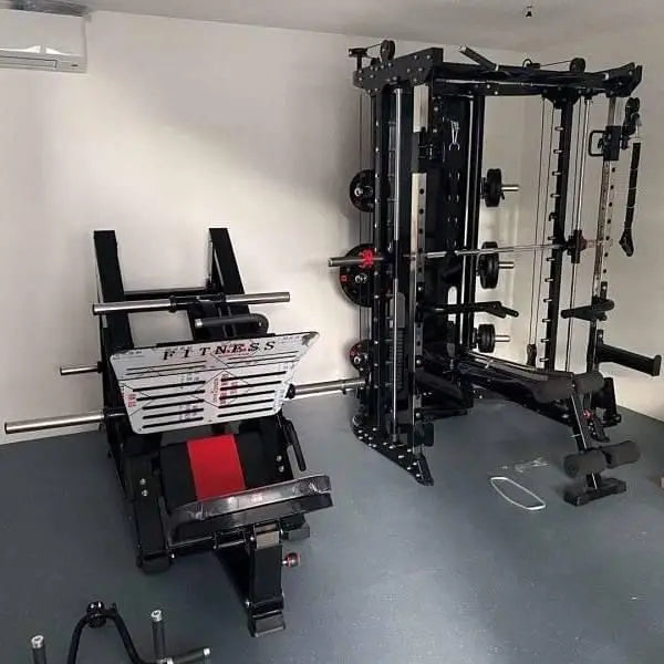 Xinrui Best Price Arm Multi-functional Gym Equipment Trainer Smith Machine with Weight Stack