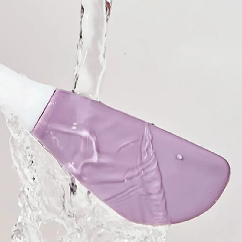Double Head Silicone Facial Mask Brush Facial Massage Cleaning Brushes DIY Mud Film Scraper Face Care Tool Beauty 2 In 1 Brush