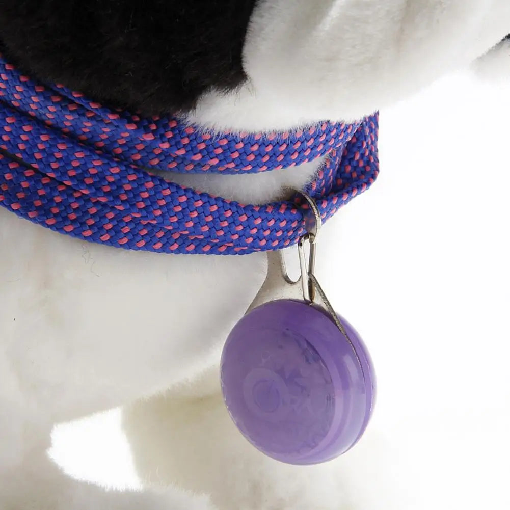 LED Luminous Dog Cat Collar Glowing Pendant Flash Lights Pet Leads Accessories Night Walking Pet Collar Supplies Pet Accessorie