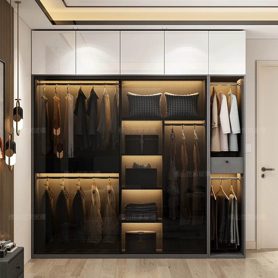 Big Wardrobe Drawers Storage Shelves Space Saver Partition Nordic Locker Hanging Shelf Closet Container Armarios Home Furniture